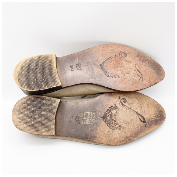 Free People Brady‎ Suede Loafers in Taupe Size 41.5 - Picture 11 of 14